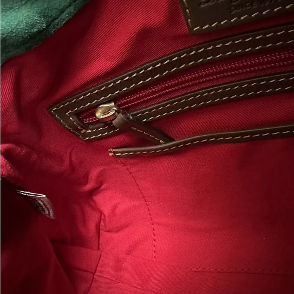 Dooney & Bourke Leather Satchel - Picture 6 of 10